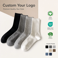 Chaussettes en coton de qualité supérieure Logo personnalisé Fabrication en gros de haute qualité Chaussettes unisexes pour hommes et femmes Fabricant OEM ODM