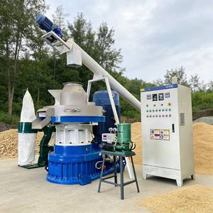 Machine robuste pour la fabrication de litière pour chat à base de granulés de bois, également capable de transformer la paille en granulés de biomasse efficaces - Product Image 1