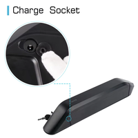 Batterie de vélo électrique 36V/48V/52V 10AH en gros d'usine, compatible avec les moteurs 500W/750W/1000W, avec BMS Bluetooth