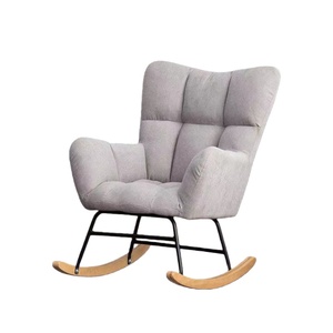 Poltrona Moderna Nordica in Velluto Confortevole, Sedia Singola per <span class=keywords><strong>Soggiorno</strong></span>, Garanzia di 3 Anni, Opzioni di Colore - Product Image 6