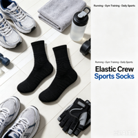 Chaussettes de sport en tricot élastique OEM ODM avec soutien de la voûte plantaire, respirantes, pour la course à pied, pour hommes et femmes, logo personnalisé
