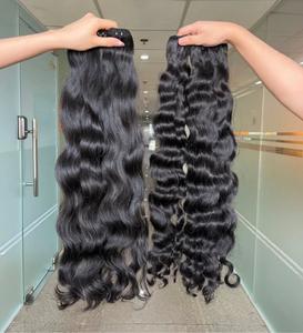 Venta al por mayor Raw Vietnamita Camboyano Rizado Raw Onda natural Cabello humano de Vietnam Paquetes sin procesar Proveedores al por mayor - Product Image 1