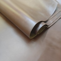 Cuir de vachette véritable de première qualité, brun beurre vintage, pour chaussures, portefeuilles, ceintures