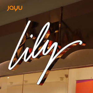 ป้ายโลหะติดผนังรูปภาพคำว่าเรืองแสง,ป้ายสัญลักษณ์สแตนเลสสตีล - Product Image 5