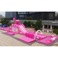 Grand toboggan gonflable pour adultes, toboggan aquatique gonflable, toboggan gonflable rebondissant