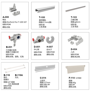 Giảm Giá Hấp Dẫn Phụ Kiện Rèm Dọc Móc Có Thể Thay Thế Cho Rèm Cửa Sổ Dọc Cửa Chớp - Product Image 4