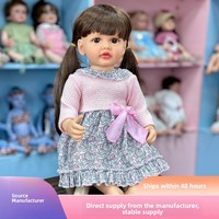Muñeca Reborn Sunnyfan W-2189 de 55 cm, Juguete de PVC Suave, Simulación de Bebé, Muñeca de Niña de 22 Pulgadas, Venta al Por Mayor