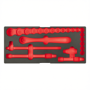 519 M 613CEAAV <b>Tool</b> <b>Storage</b> Set Red Plastic Organizer Kit For Workshop Use - Product Image 2