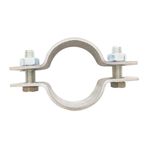 Colliers de serrage doubles de haute qualité <span class=keywords><strong>Collier</strong></span> de serrage à <span class=keywords><strong>double</strong></span> boulon robuste <span class=keywords><strong>Collier</strong></span> de serrage épaissi en acier inoxydable 304 - Product Image 1