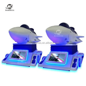 MAKER Divertissement Intérieur Jeu de Réalité Virtuelle à Monnaie 9D Cinéma Simulateur de Vol Centre Commercial Avion Jeu de Vol en Réalité Virtuelle - Product Image 2