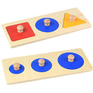 Juguete de Rompecabezas de Formas de Alta Calidad, Juguete Montessori Preescolar de Combinación de Formas para Niños, Educativo de Madera, con Logotipo Personalizado y Caja de Color - Product Image 2