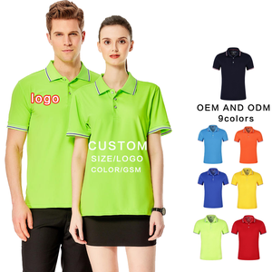 Logo personalizzato all'ingrosso del cotone 100% stampato per le Polo delle donne delle donne di pubblicità solida del risvolto t-shirt Plain <span class=keywords><strong>Sh</strong></span> - Product Image 6