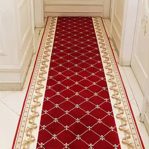 2024 neuer Trend luxuriöser roter Teppich Event Center Läuferteppich für Arealteppiche & Sets