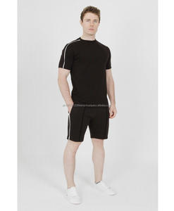 Conjunto de Dos Piezas de Verano 2026 con Tu Diseño, Camiseta Azul Cielo para Hombre y Mujer en 50 Colores con Pantalones Cortos a Juego - Product Image 3