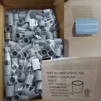 Raccord de soudure à solvant homologué UL pour conduit en PVC Schedule 40, raccord de conduit électrique rigide de 1/2 à 3 pouces pour câblage électrique
