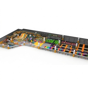 Centro de Juegos Interior Personalizado, Área de Juegos Suave de Plástico y Madera, Equipo de Juegos Interior para Niños, Instalaciones para Parques de Diversiones Infantiles - Product Image 2