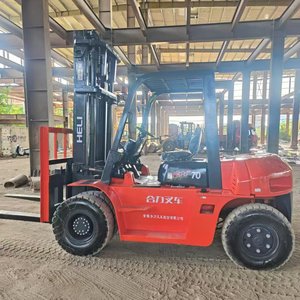 Marque chinoise haute efficacité 7T Heli Diesel chariot élévateur utilisé condition machines terrassement Machine chariot élévateur à Combustion interne - Product Image 4