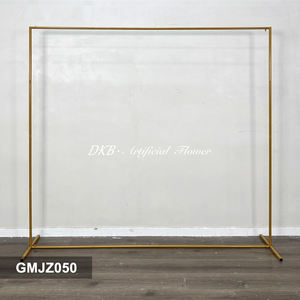 Nuevo Soporte de Fondo de Pared con Flores Románticas Modernas, con Tamaño Personalizable y Marco de Acero, para Decoración de Bodas y Fiestas - Product Image 2