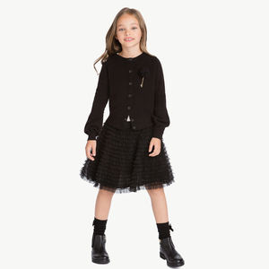Conjunto de ropa China <span class=keywords><strong>para</strong></span> niña, conjunto de top, <span class=keywords><strong>blusa</strong></span> y falda <span class=keywords><strong>para</strong></span> niña, falda de tutú <span class=keywords><strong>para</strong></span> niña - Product Image 1