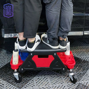 Strumento di Lavaggio <span class=keywords><strong>Auto</strong></span> <span class=keywords><strong>Auto</strong></span> Detailing Rotolamento Sgabello Creeper Vassoi di Immagazzinaggio del Sedile con Strumenti Organizzatore ed Extra - Product Image 6