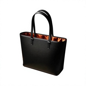 BS INTERNATIONAL Pochette élégante moderne pour femme en cuir véritable avec fermeture éclair, imperméable, durable, pliable et légère - Product Image 5