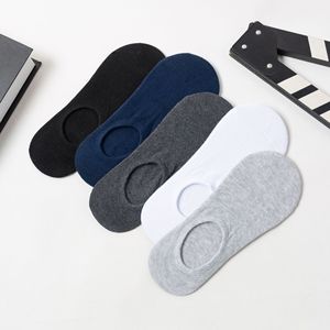 Chaussettes invisibles pour hommes Low Cut Casual Chaussettes noires invisibles - Product Image 2