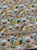45 coton soie popeline tissu 3D numérique imprimé motif tridimensionnel sensation douce vêtements pour enfants maison vêtements pyjamas
