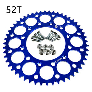 Moto Dirt Bike Tout Aluminium 7075 CNC Pignon de Chaîne Arrière pour YZ <span class=keywords><strong>WR</strong></span> <span class=keywords><strong>125</strong></span> 250 <span class=keywords><strong>WR</strong></span> 250F 450F - Product Image 6