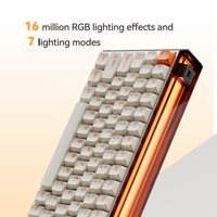 Clavier mécanique MADE84 Pro à interrupteurs magnétiques, 8K Polling, 75% Gasket Mount, RT Rapid Trigger, RGB Gaming