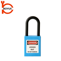 Zinc en nylon antivol durable de cadenas de combinaison avec la clé pour la caractéristique de sécurité de serrures de porte