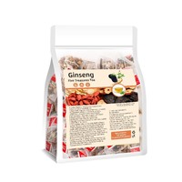 Thé aux Cinq Trésors de Ginseng Naturel pour la Santé Rénale Masculine – Sachets de Thé Détoxifiant et Revitalisant pour Soutenir la Vitalité Masculine