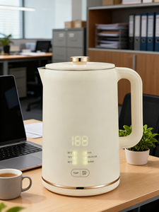 Bouilloires électriques intelligentes à écran tactile numérique LED 1500W avec contrôle de la température et fonction maintien au chaud - Product Image 3