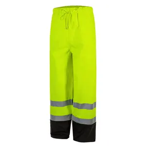 Hi Vis işçi pantolon kış güvenlik işçisi inşaat iş elbisesi yansıtıcı pantolon iş pantolon