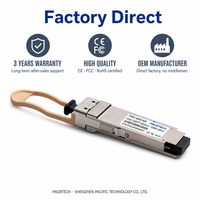 Module optique QSFP+ 40GBASE-SR4 QSFP-40G-SR4-S à branchement à chaud 850nm 150m MPO pour commutateur