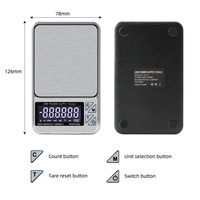 Balance de poche numérique portable USB J&R, balance à pièces, 600g x 0.01g, balance à bijoux pour collectionneurs de pièces, bijoutiers, or