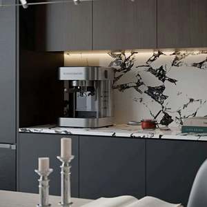 โซลูชั่นการออกแบบตกแต่งภายในบ้านแบบครบวงจร เฟอร์นิเจอร์ห้องนั่งเล่นไม้ปรับแต่งได้สำหรับทั้งหลัง - Product Image 4