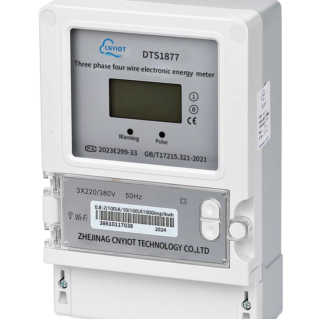Intelligent 380V Industrial Power Prepaid Electricity Meter Three-Phase Four-Wire Remote Control
