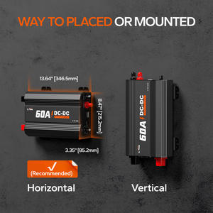 LiTime Carregador de Bateria <span class=keywords><strong>DC</strong></span>-<span class=keywords><strong>DC</strong></span> 12V 60A, Carregamento Inteligente Multi-Estágio, Amplamente Utilizado, Estoque EUA CA UE AU JP - Product Image 2