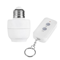120V 60W Uso en el hogar Portalámparas eléctrico Interruptor de luz de control remoto de estilo moderno