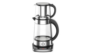 Bouilloire électrique avec chauffe-thé pour garder au chaud, théière, cafetière turque, sortie d'usine - Product Image 4