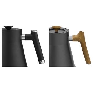 Bouilloire Électrique Intelligente 1 L en Acier Inoxydable Blanche pour Thé et Café, avec Bec Verseur Col de Cygne, pour Voyage - Product Image 6
