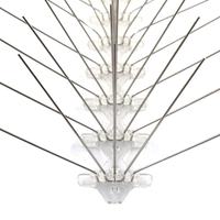 5 broches contrôle répulsif pour oiseaux acier Anti Pigeon Spike dissuasifs Anti-escalade sécurité mur pointes d'oiseaux