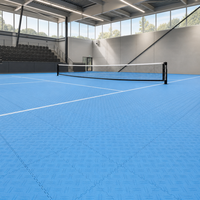 Revêtement de sol en PVC imperméable antidérapant durable de 5 mm, carreaux de sol industriels au design graphique moderne