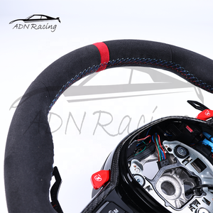 <span class=keywords><strong>Volante</strong></span> Personalizado de Fibra de Carbono y Alcántara para BMW Serie 4 M4 LCI 2014-2026 - Product Image 4