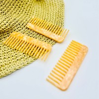 SHESHARES OEM Maßgefertigter Koreanischer Mode-Haarkamm mit Marmormuster 10-15cm Antistatischer Acetat-Haarkamm