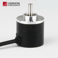 Encodeur rotatif 1024tpr pour moteur pas à pas, personnalisé et à bas prix, codeur supplémentaire pour moteur stepper avec bonne performance