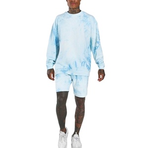 ชุดวอร์มขาสั้นสำหรับผู้ชาย,ชุดเสื้อและกางเกงขาสั้นชุดวอร์มแฟชั่นสำหรับผู้ชายขายส่ง - Product Image 1