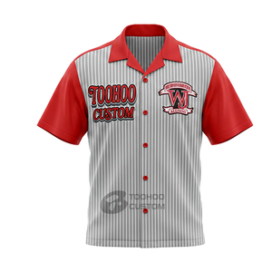 T-shirts de sport personnalisables à fermeture éclair 1/4, chemises de bowling, séchage rapide, sublimation, maillots de billard, fléchettes, bowling pour joueurs d'équipe - Product Image 3