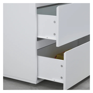 Wooden Morden <strong>White</strong> Organizer <strong>Corner</strong> Furniture Living Room House Bedroom Storage 6 Chest Drawer <strong>Cabinet</strong> - Product Image 4