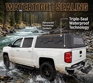 <span class=keywords><strong>Prix</strong></span> d'usine, toit de camion personnalisé pour Chevrolet Silverado 1500 2016, 5,8 pieds, auvent de pick-up, Nissan Narava Hardtop - Product Image 3